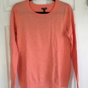 Express rhinestone sweater NWT